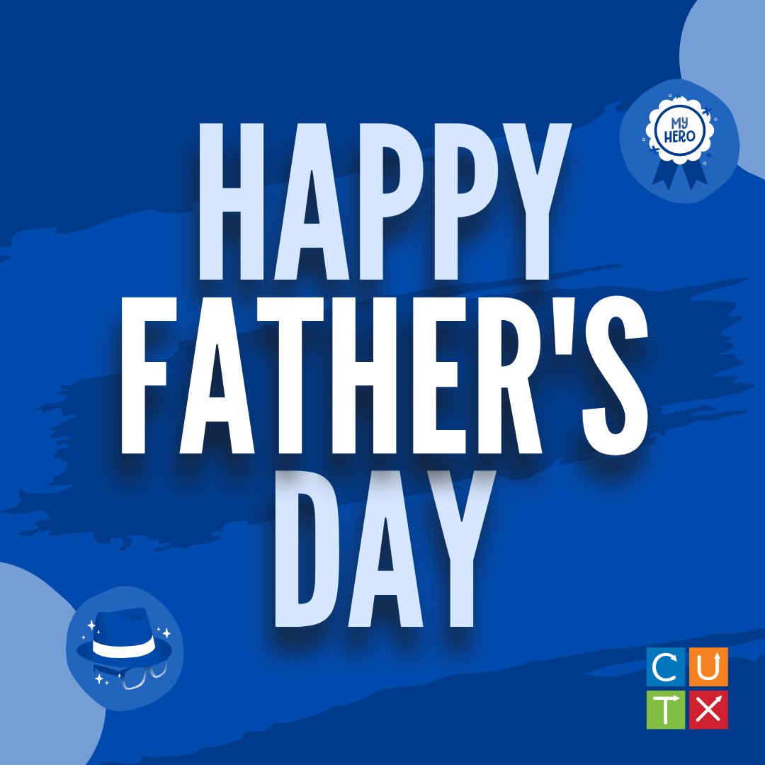 CUTexas's tweet image. Happy Father’s Day from Credit Union of Texas! 💙 #CUTX #HappyFathersDay