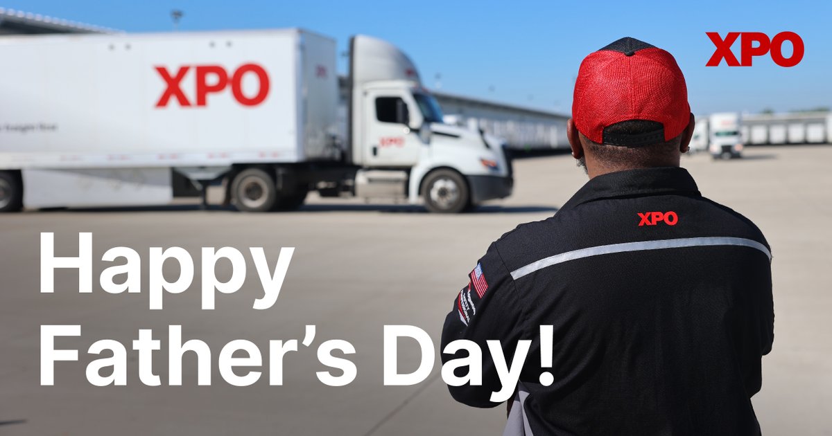 Happy Father’s Day to all the incredible dads out there! From all of us at XPO, thank you for supporting and inspiring us every day. We’re grateful for everything you do.