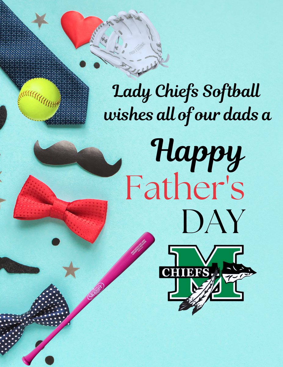 LadyChiefsMHS's tweet photo. ๐๐ฅ Happy Fatherโs Day from the Lady Chiefs! ๐ฅ๐
๐ฅ Hereโs to you, Dad. You knock it out of the park every day. ๐ฅ
#FathersDay #LadyChiefsSoftball #ThankYouDad #TeamDads #McIntoshPride https://t.co/ThA3Cx7JkV