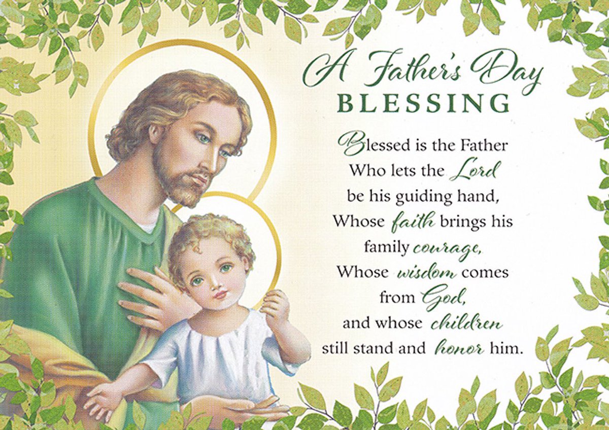 SaintJohnCM's tweet photo. We pray and are grateful for all fathers, and all those who show a father’s love, on this Father’s Day! We also keep in our prayers those for whom this day is difficult. https://t.co/MyKu0tFIMo