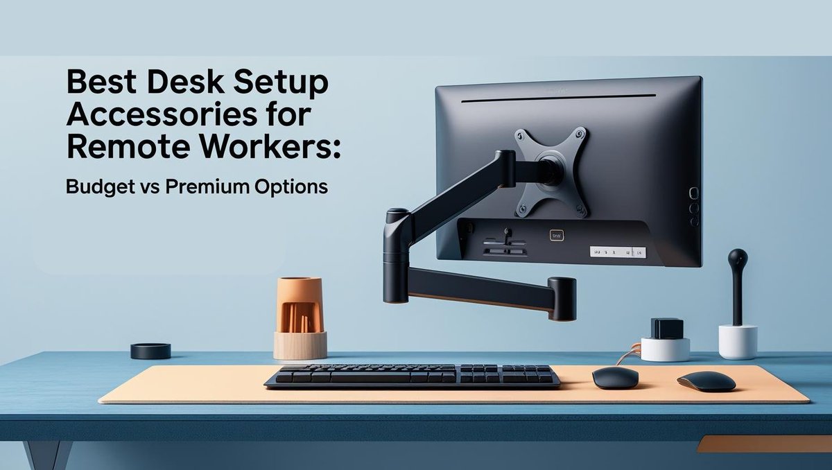 TechElitereview's tweet image. 🖥️ Budget vs. Premium Desk Accessories — Which Are Actually Worth Your Money in 2025?
We tested everything so you don&apos;t waste cash on overhyped gear. Full guide here: bit.ly/4e0gDpS
#DeskSetup #RemoteWork #Tech2025 #HomeOffice #ProductivityGear #WFHEssentials #Tech