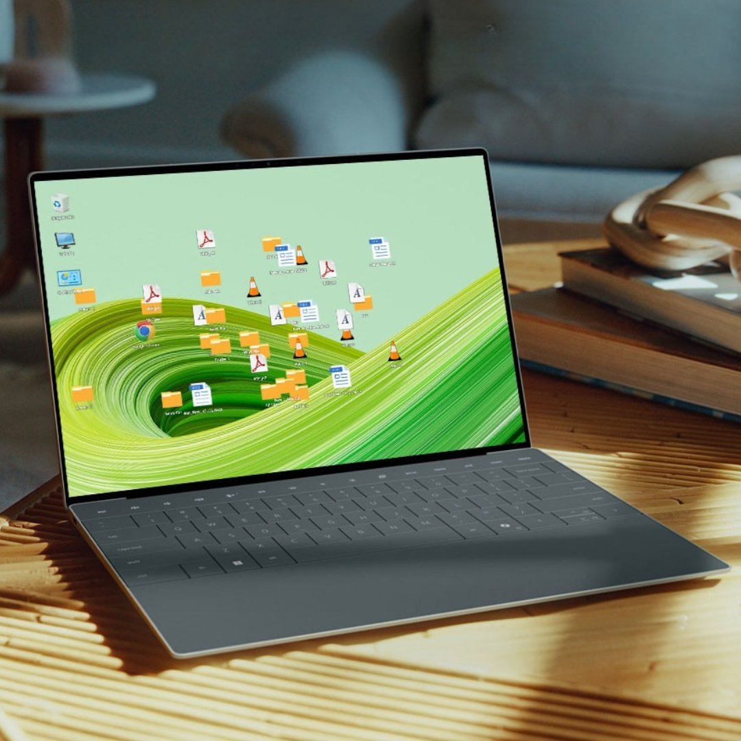 Using just one word, how does this desktop make you feel? 📁