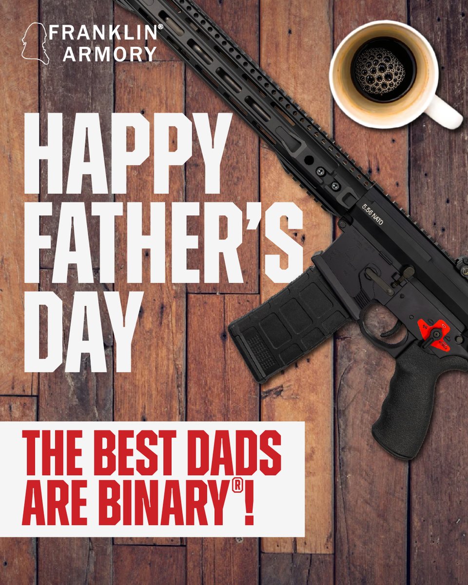 FranklinArmory's tweet image. Facts are Facts. #FathersDay2025 #FathersDay #PewPew #2A
