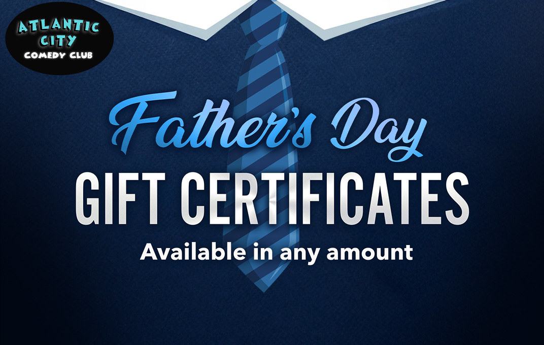 Happy Father's Day! 🥸  A gift certificate is the perfect last-minute gift

Pick any dollar amount: newyorkcomedyclub.com/gift-certifica…

#fathersday #fathersdaygiftidea #lastminutegift #atlanticcity