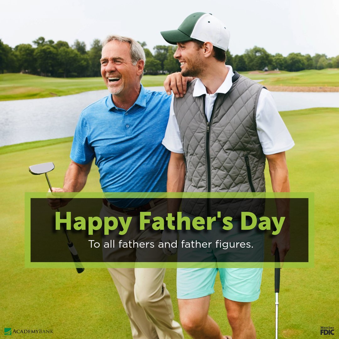 Happy Father's Day to the grill masters🔥, advise givers🗨️, tire changers🛠️, and the biggest supporters in the world. Here's to the dads who 𝑑𝑜 𝑖𝑡 𝑎𝑙𝑙 - today we celebrate you! 

Member FDIC | #FathersDay #FatherFigure #ThanksDad