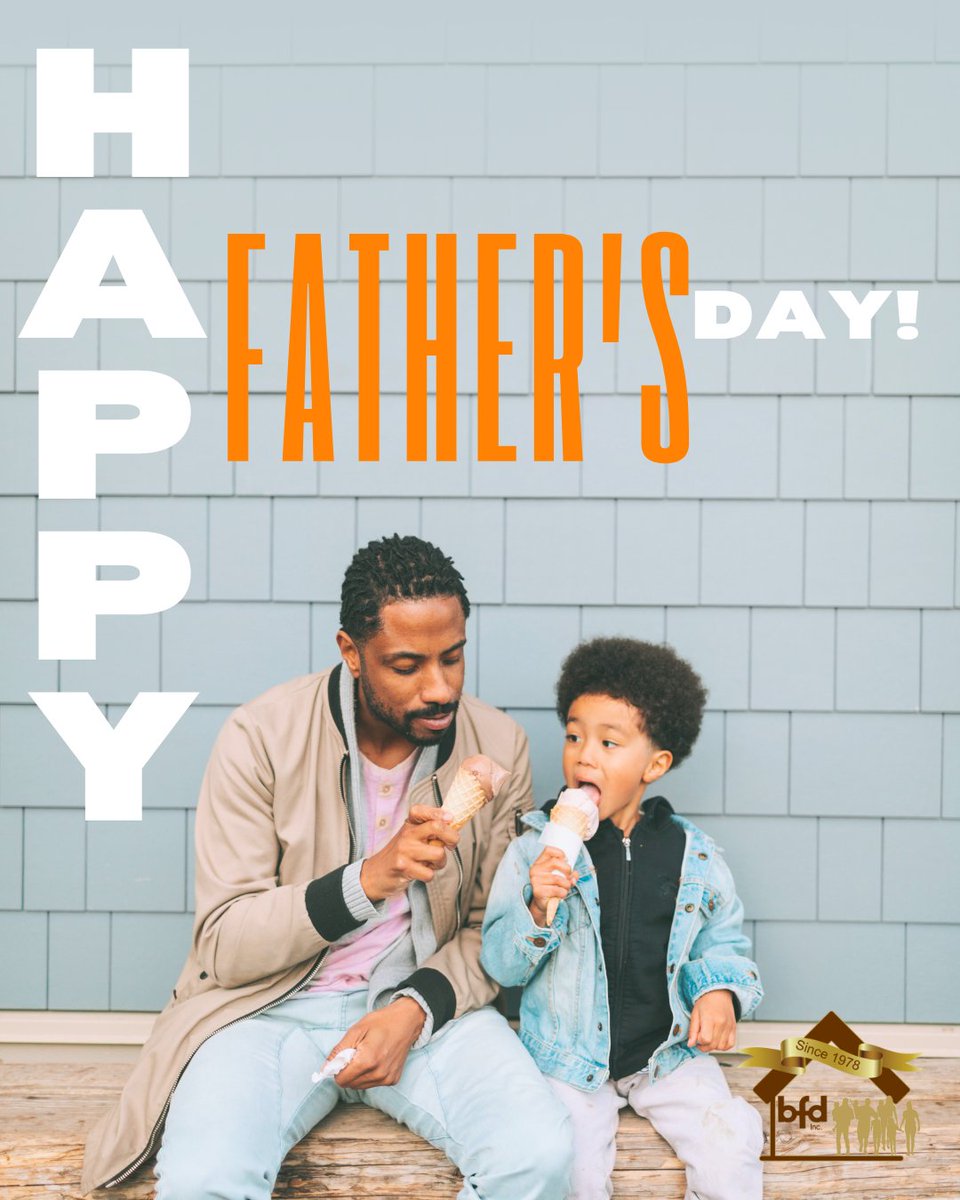 Happy Father's Day!  Today, we celebrate the incredible fathers and father figures who play a vital role in nurturing and supporting their families.  #Fatherhood #CFDI