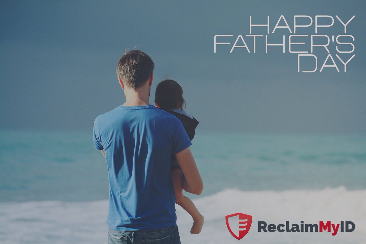ReclaimMyID's tweet photo. “I believe that what we become depends on what our fathers teach us at odd moments, when they aren’t trying to teach us. We are formed by little scraps of wisdom.” -Umberto Eco #HappyFathersDay   Happy Father’s Day to all of the dad’s out there! https://t.co/0RgSI8cQWN