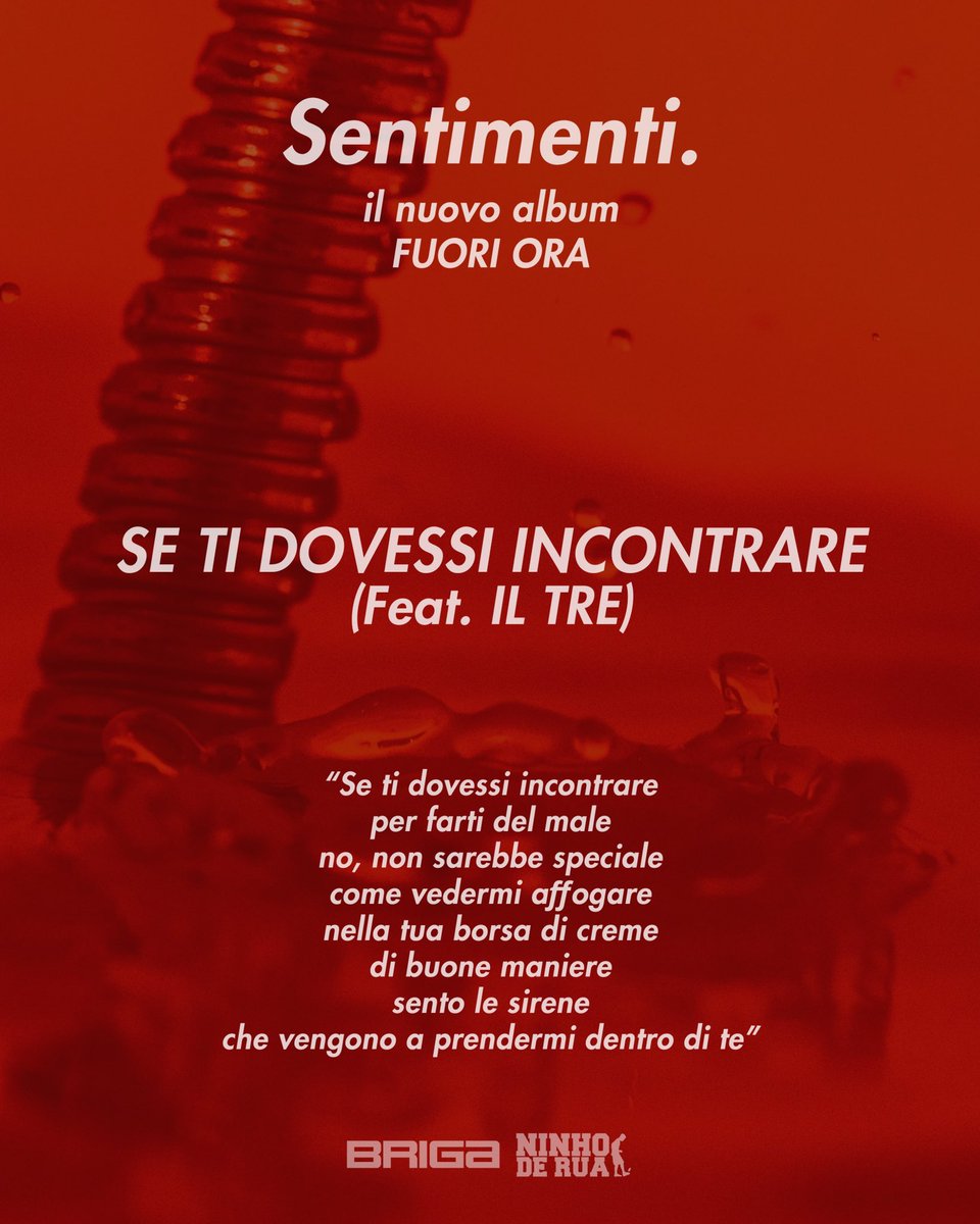 MattiaBriga's tweet photo. Sento le sirene 🚨 
Che vengono a prendermi dentro di te…

https://t.co/hjn062kbht https://t.co/VrP1bUPhNI