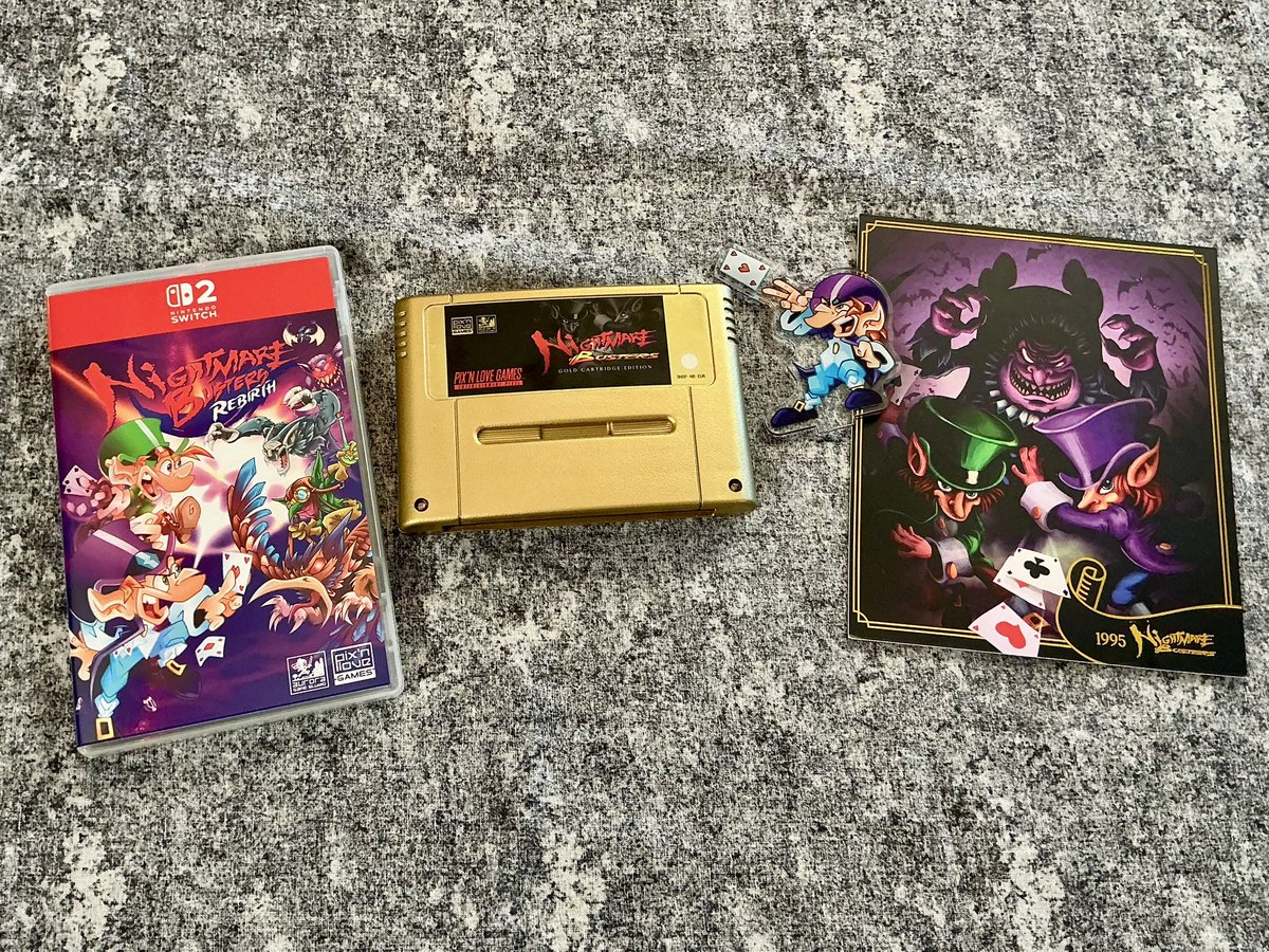 MetalJesusRocks's tweet image. Another bump for our GAME PICKUPS: 28 GAMES! (Switch 1 & 2, PS5, Xbox, PS1, NES & more!) WATCH >> youtu.be/5f_qrjgWggY
