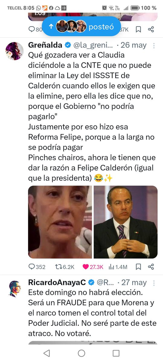 juemilio's tweet photo. @Claudiashein @LorenaCuellar https://t.co/8rnFkq5HPe
