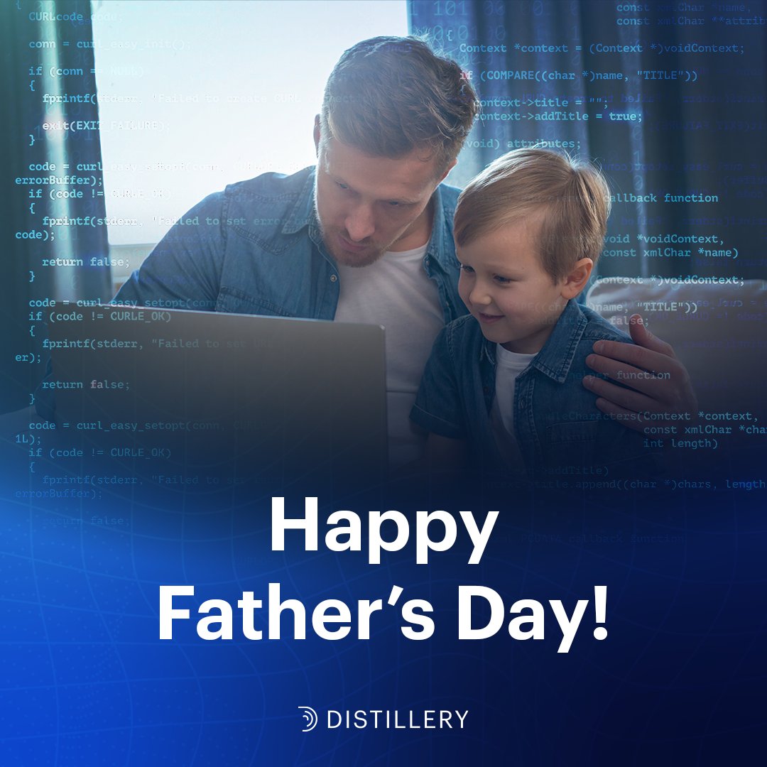 DistilleryTech's tweet image. Happy Father’s Day to the dads on our team and in our community. We appreciate you! 💙🙌
#HappyFathersDay
