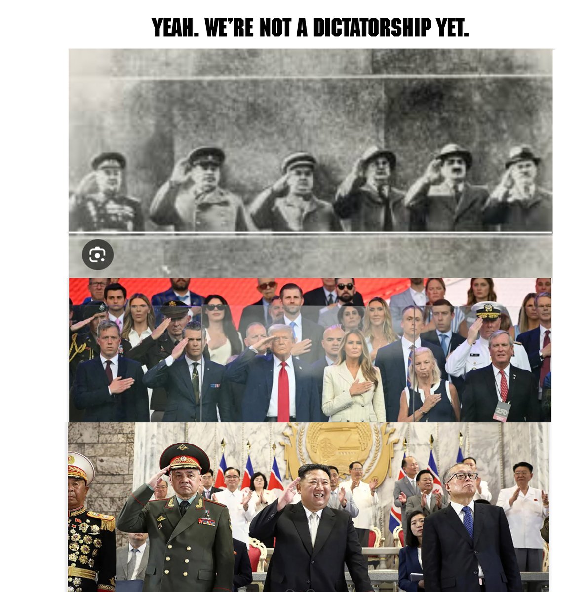 #TrumpParade #Stalin #KimJongun