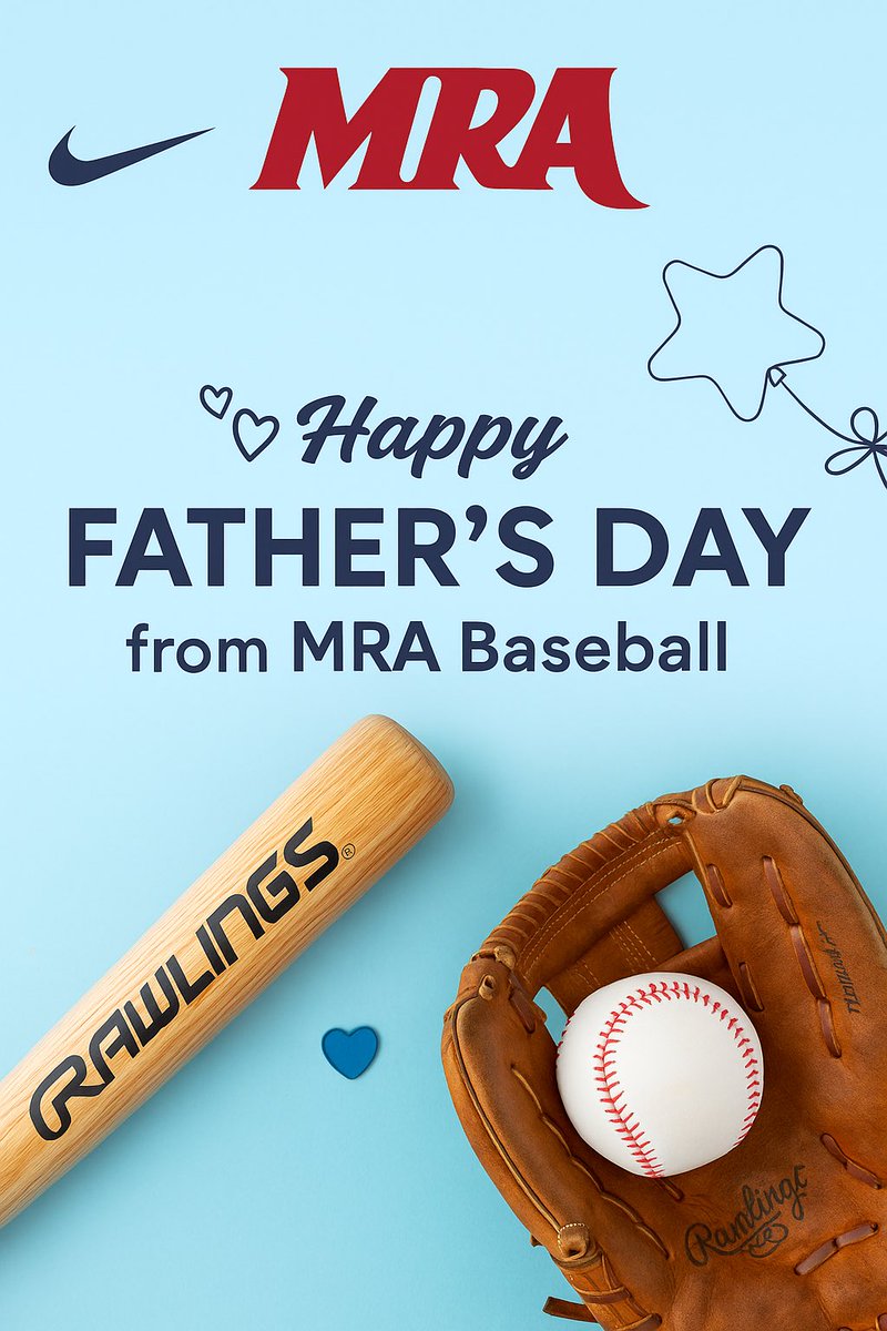 Happy Father’s Day from MRA Baseball! ⚾️