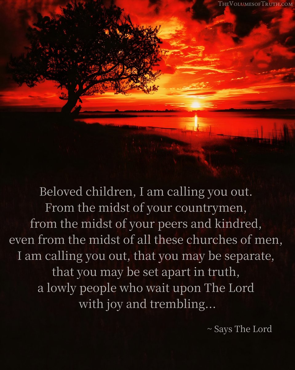 calluponTheName's tweet photo. π Excerpt from: https://t.co/t5n6hRMEsP
π¬ Twelve Part Video Series (with voice over): https://t.co/mjvw7cJqkK
#thussaysthelord #thevolumesoftruth #wordofgod #modernscriptures #faith #obedience #setapart https://t.co/URzeUCf5Tr
