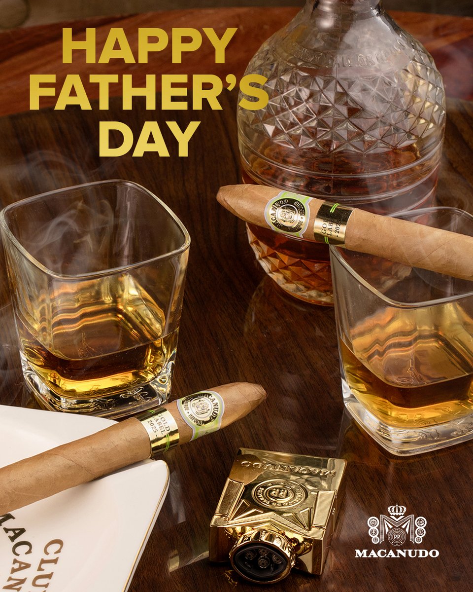 To the ones who taught us to slow down, savor the finer things and appreciate every moment.

Today’s a good day to share a cigar with your father, or light one up in his honor. 💨

#FathersDay
