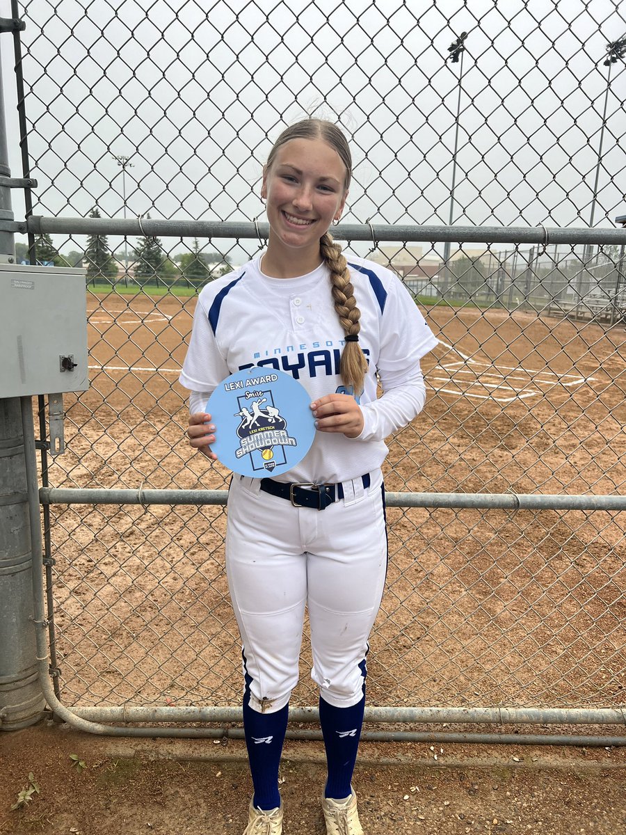 Lexi Award🚨🚨Brooke Schreiner from MN Royals 15U Congrats!!