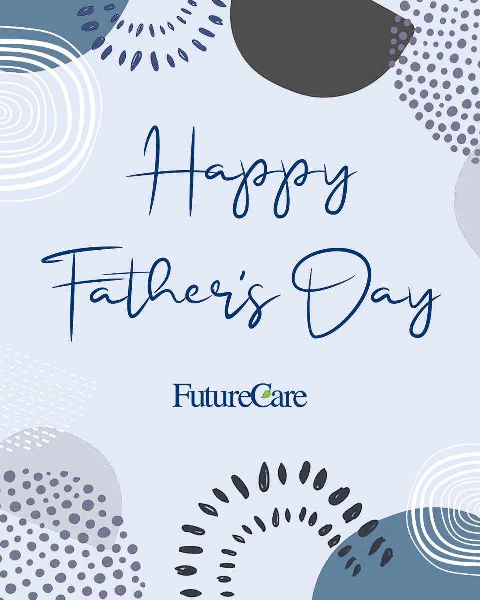 Today, we honor the strength, support, and steady presence of fathers and father figures everywhere. Your guidance shapes futures and your care makes a lasting impact. From all of us here at FutureCare, we wish you a very Happy Father's Day!