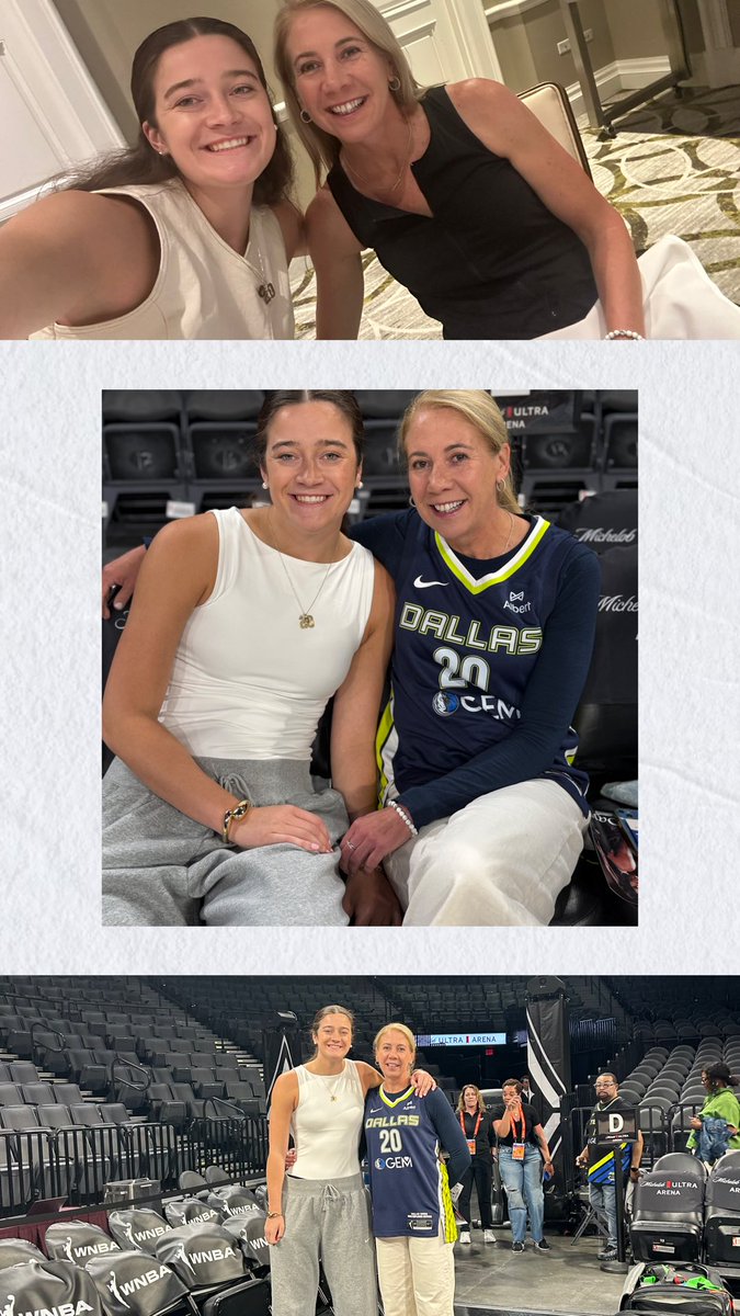 Denise Dillon (@denisedillon) on Twitter photo Special time with โฆ<a href="/20sMaddy/">Maddy Siegrist</a>โฉ - grateful to the โฆ<a href="/DallasWings/">Dallas Wings</a>โฉ for making it happen. Mentor Trip โ25 was one to remember. ๐ Special time with โฆ<a href="/20sMaddy/">Maddy Siegrist</a>โฉ - grateful to the โฆ<a href="/DallasWings/">Dallas Wings</a>โฉ for making it happen. Mentor Trip โ25 was one to remember. ๐