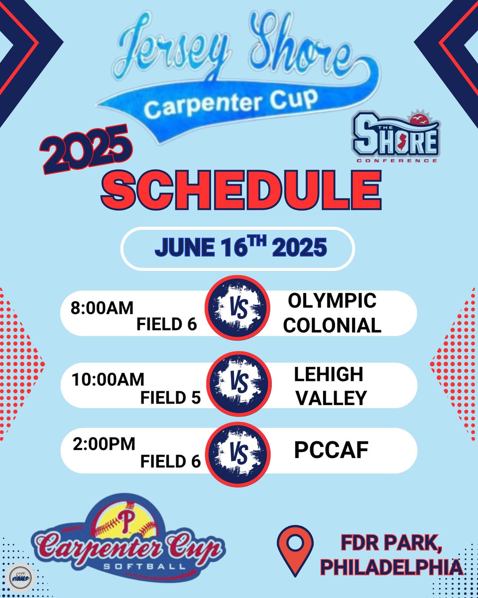 JerseyShoreCarpCupSB (@jscarpcupsb) on Twitter photo Jersey Shore Schedule for Day 1 of the 2025 Carpenter Cup Tournament! <a href="/CarpenterCupSB/">Carpenter Cup Softball</a> <a href="/ShoreConfSB/">Shore Conference Softball</a> <a href="/JSSInsider/">Shore Sports Insider</a> <a href="/bybillevans/">bybillevans</a> <a href="/JakeMatson/">Jake Matson</a> <a href="/Jake_Aferiat/">Jake Aferiat</a> <a href="/nlowe11/">Nick Lowe</a> <a href="/RBCSoftball/">RBC Softball</a> <a href="/RRocketSoftball/">Raritan Softball</a> <a href="/OceanSoftball/">Ocean Spartans Softball</a> <a href="/MiddNorthSball/">Midd North Sball</a> Jersey Shore Schedule for Day 1 of the 2025 Carpenter Cup Tournament! <a href="/CarpenterCupSB/">Carpenter Cup Softball</a> <a href="/ShoreConfSB/">Shore Conference Softball</a> <a href="/JSSInsider/">Shore Sports Insider</a> <a href="/bybillevans/">bybillevans</a> <a href="/JakeMatson/">Jake Matson</a> <a href="/Jake_Aferiat/">Jake Aferiat</a> <a href="/nlowe11/">Nick Lowe</a> <a href="/RBCSoftball/">RBC Softball</a> <a href="/RRocketSoftball/">Raritan Softball</a> <a href="/OceanSoftball/">Ocean Spartans Softball</a> <a href="/MiddNorthSball/">Midd North Sball</a>