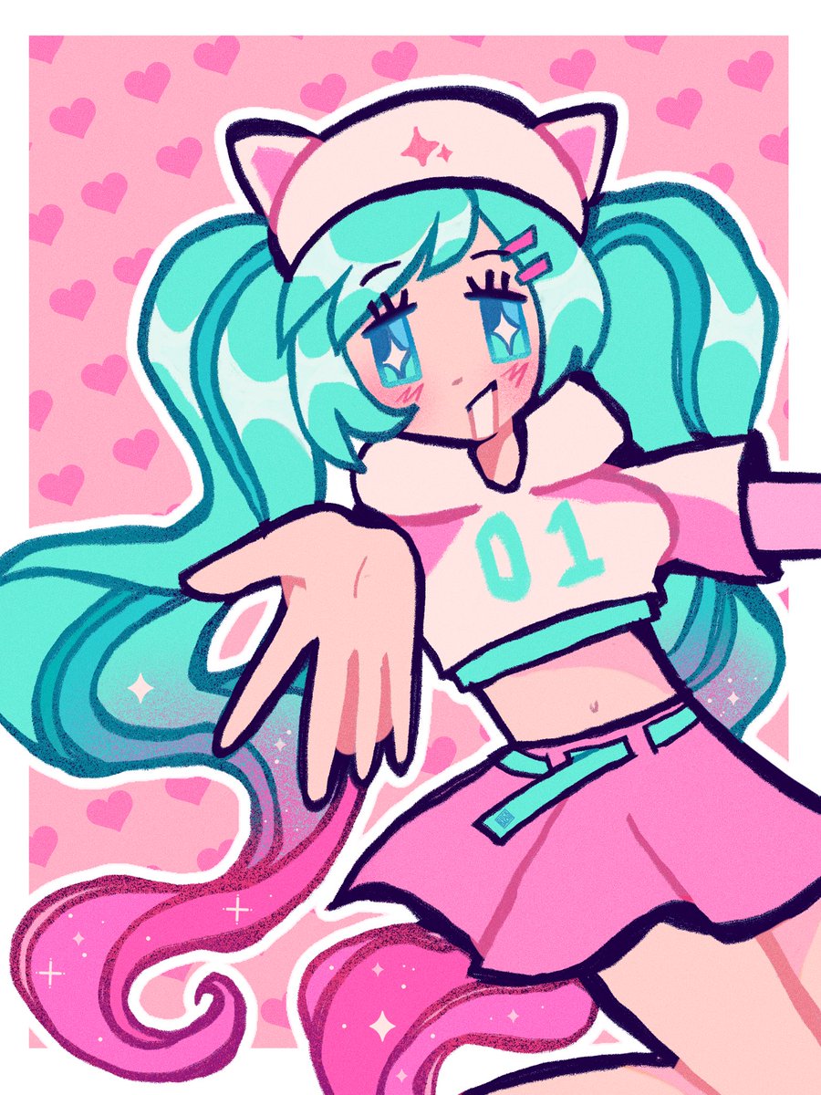 duckdachi's tweet image. FORTNITE MIKU!! 🩷🩵