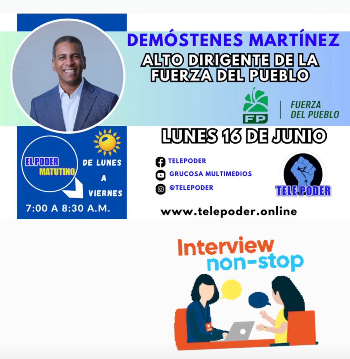 Es a las 8am, acompáñame!
