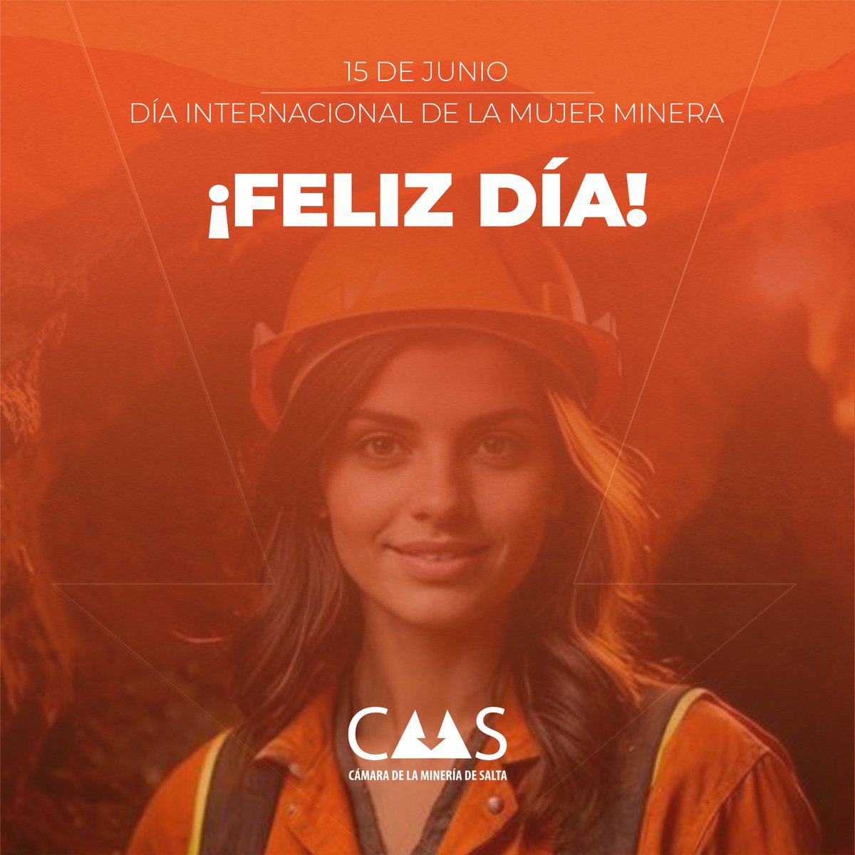 🧡 Hoy celebramos a quienes con su talento, esfuerzo y compromiso, abren caminos y transforman nuestra industria.

Desde la Cámara de Minería de Salta saludamos a todas las mujeres mineras de nuestra provincia y el país. ¡Gracias por ser motor de cambio, inclusión y desarrollo!