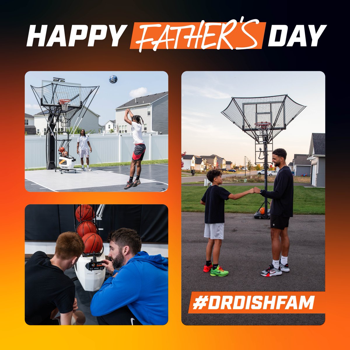 Being a basketball dad takes heart, hustle, and a whole lot of time. 

This weekend, we’re giving a big thank you to all the Dr. Dish Dads out there, always down for more reps, honest feedback, and showing up game after game. 🏀👏