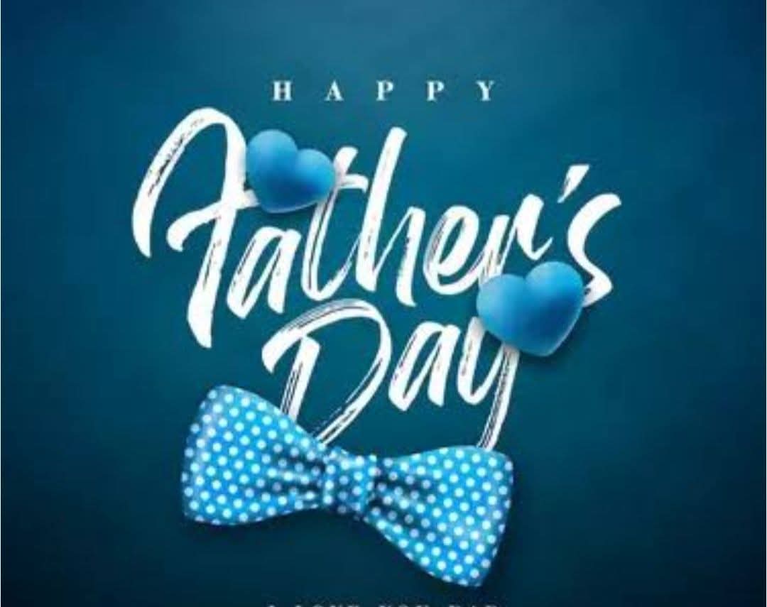 To all the father's out here Happy Father's Day. 

Thank you for the vital role you play in society.
