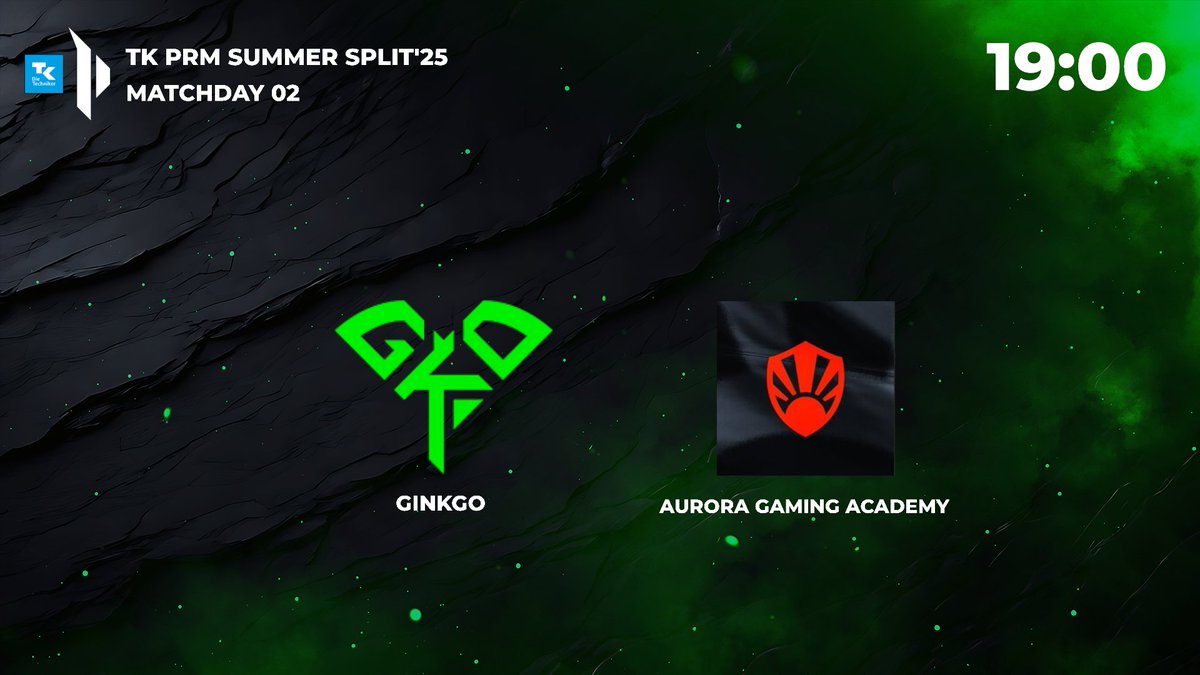 🔴 LIVE on twitch.tv/ginkgo_lol at 18:45 CET!  PRM Matchday 2 vs @AuroraGamingBE  
starts 19:00  

Casted by <a href="/therealkichiro/">Kichiro</a> and <a href="/artindeath/">ArtInDeath</a> 

#GINKGrow #TKPRM