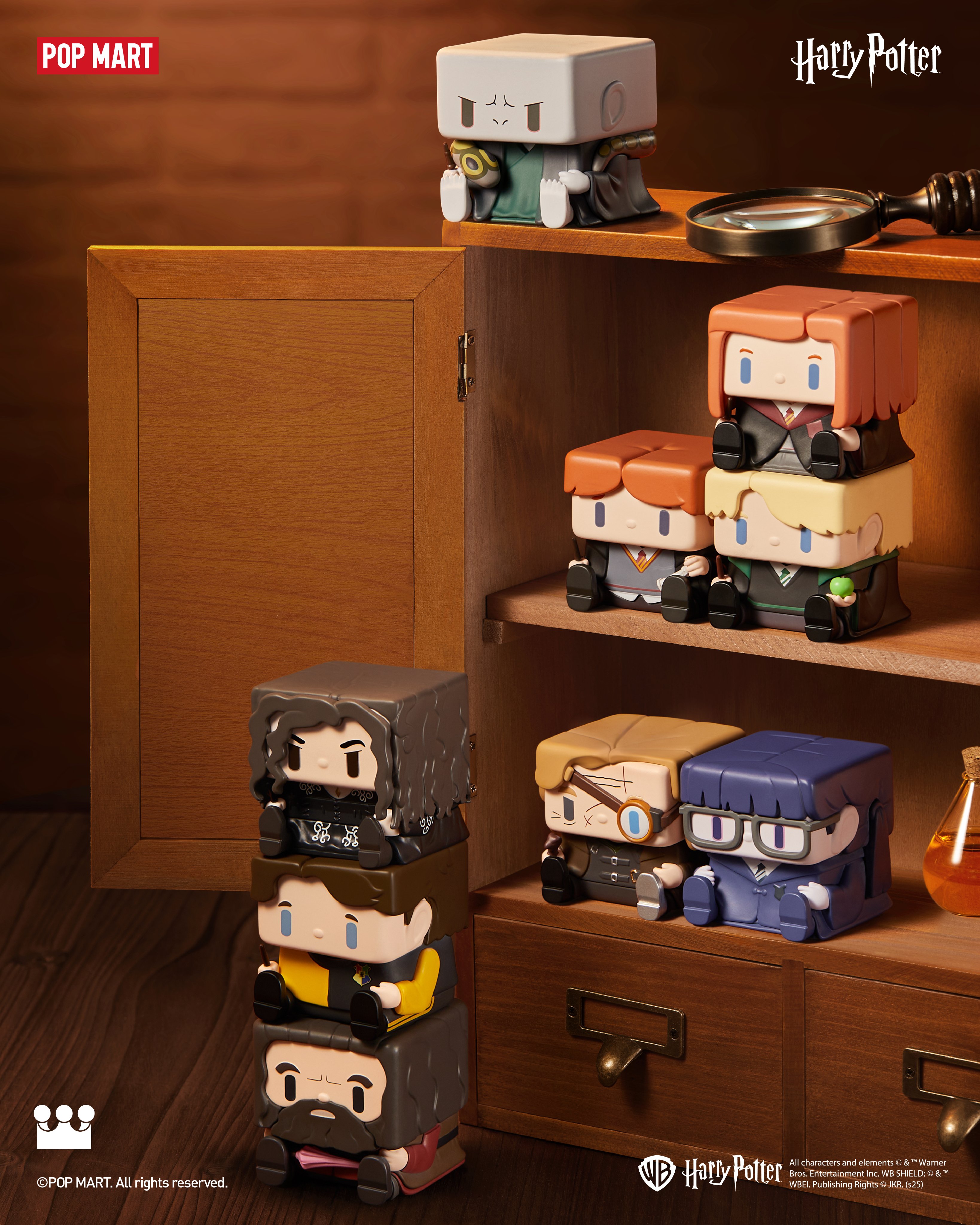 ハリー・ポッター POP CUBE 1シリーズ POP MART Harry Potter Pop Cube-1 Series Factory Sealed (9