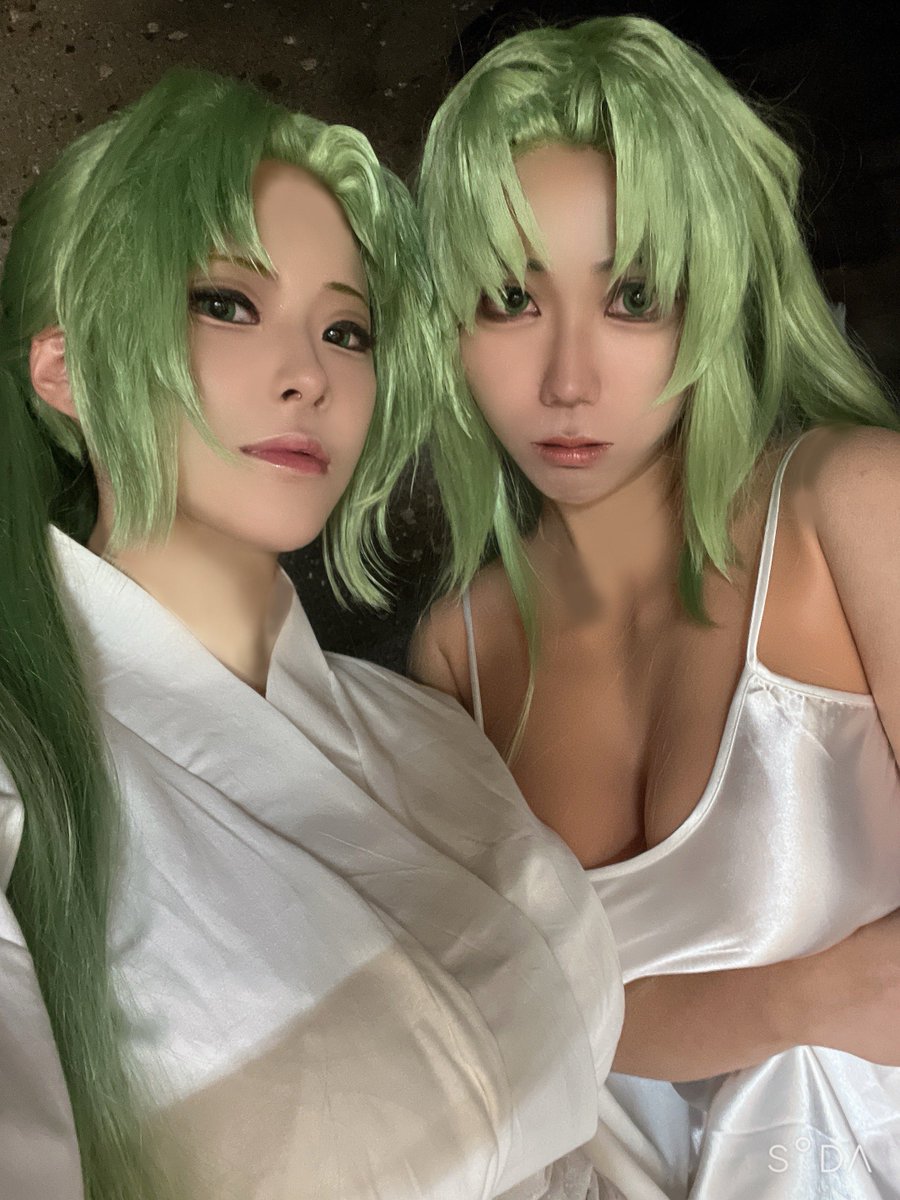 今日の我々✌︎('ω')✌︎
園崎姉妹だ〜！！！👊👊
なかなか不穏な良い併せでした😚😚