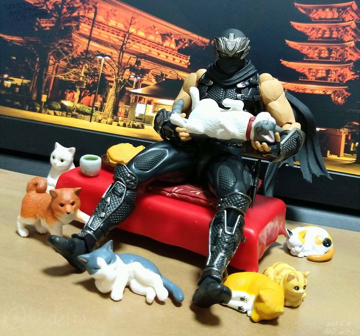 D_delta's tweet photo. 6/15超忍誕！今年は新アクションフィギュアが発売されたりNJG4情報が公開されたね https://t.co/n2WMlw7Y10