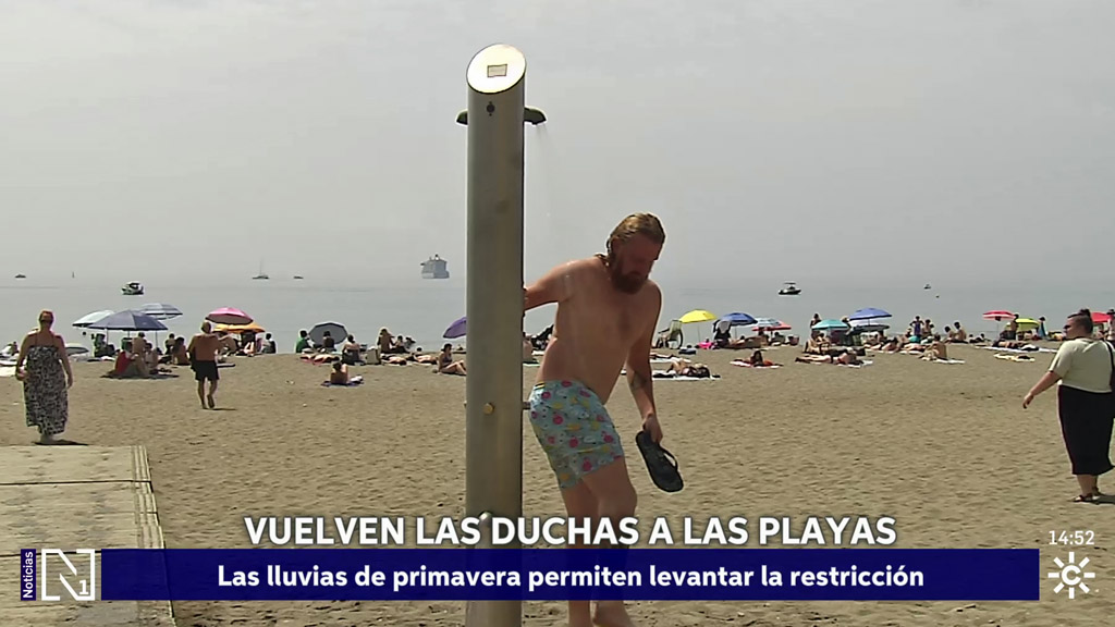 Vuelven las duchas a las playas de Málaga

🌐 csur.red/Sv1k50W9yfm