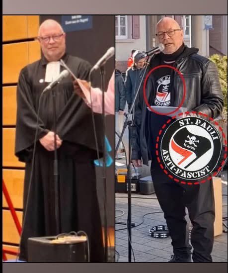 WIDERWÄRTIG‼️ Solch eine Figur ist für mich alles, nur KEIN PFARRER! Abstoßend.🤮 🤮 🤮