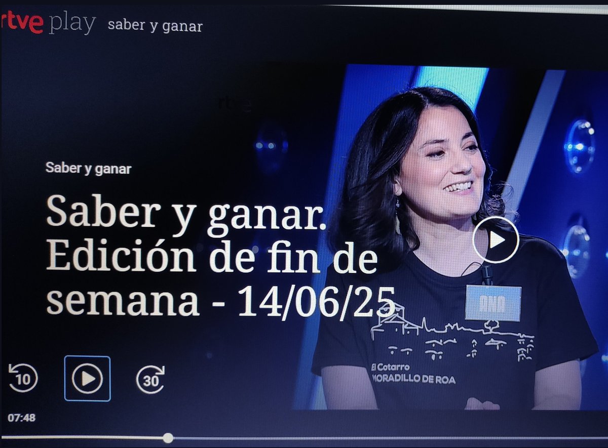 🙏🙏Ayer vivimos un momento muy especial <a href="/SaberYGanar/">Saber Y Ganar</a> <a href="/la2_tve/">La 2</a> , gracias 𝐀𝐧𝐚 𝐒𝐚𝐧𝐭𝐚𝐦𝐚𝐫𝐢𝐚 𝐋𝐚𝐫𝐚 #Coro #Interludio #Burgos por llevar a #MoradillodeRoa tan alto y con tanto cariño🍷🍷 ttps://www.rtve.es/play/videos/saber-y-ganar/edicion-fin-semana-14-06-25/16625386/