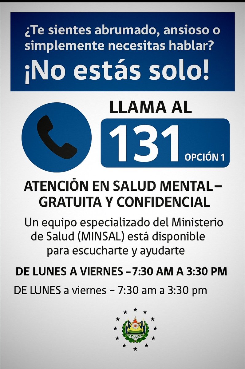 smartbea's tweet image. Si quieres recibir atención psicológica gratuita o sacar cita con psicólogos del Minsal, estamos para ayudarte. 
Favor rt @MANUELMENA_SV @RucksDelBo  @tomeiro
@