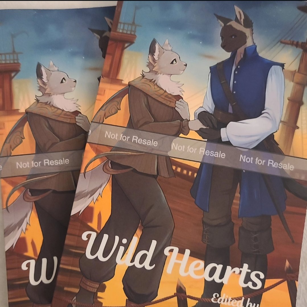 Proofs for our F/F non-erotic romance anthology Wild Hearts (edited by the talented Anastasia Spinet) have come in and have been approved. They will be released on July 1st, 2025, and will be available at <a href="/fureh/">Fur-Eh!</a> 
#furryfiction