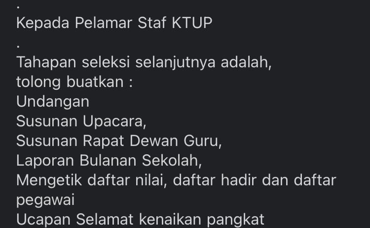 Ada yang bisa kerjain ini? Talent aku gak bisa. Yang bisa drop fee/dm fee

#zonauang #zonaba joki tugas