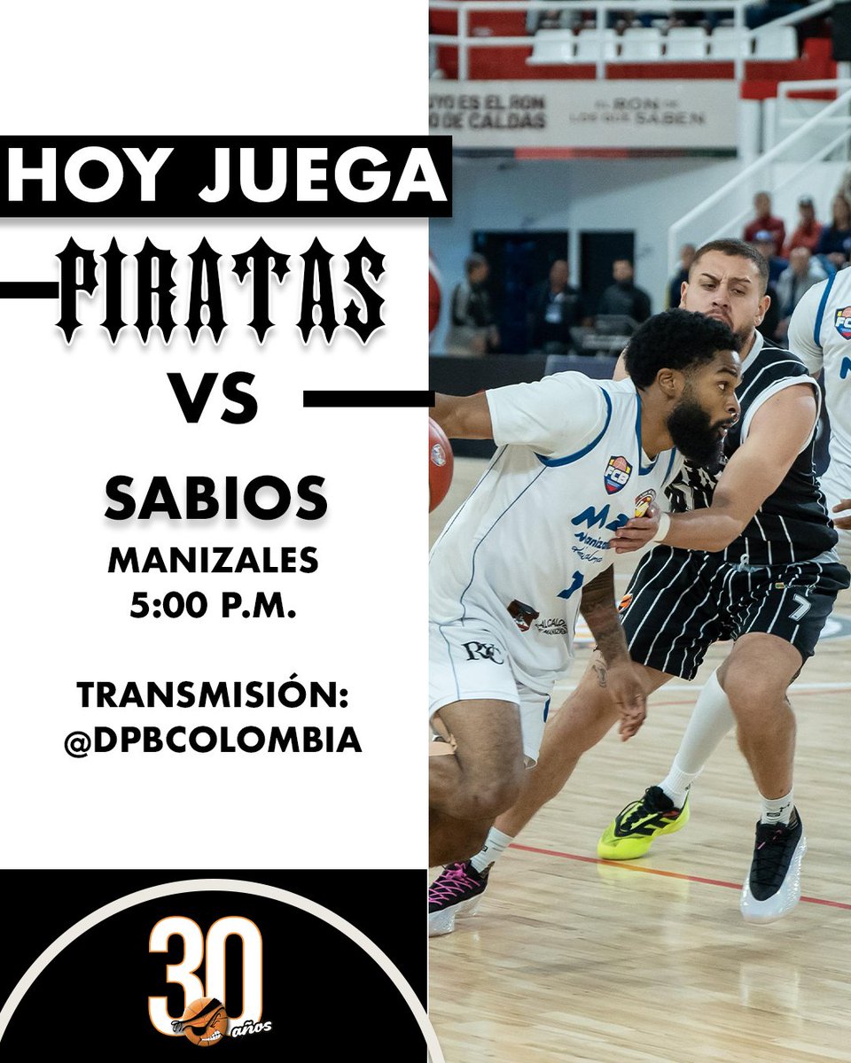 🏴‍☠️¡Hoy juega Piratas en Manizales!

🏟️El equipo del parche enfrenta el último juego de la serie contra Sabios.

💪¡Vamos por la victoria, Piratas!

#PiratasEsBogotá