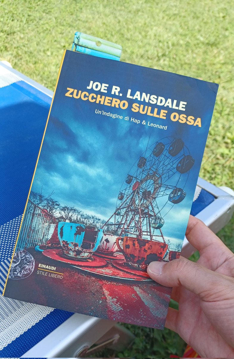 Basilio Di Iorio 📚 #follipergialli (@basil_73) on Twitter photo Sono a pag.140, forse è un po' presto per sbilanciarmi, ma questo #ZuccheroSulleOssa promette di essere il miglior episodio della serie dopo i primi sei super classici. Ci risentiamo alla fine, stay tuned!
<a href="/joelansdale/">Joe Lansdale</a> <a href="/Einaudieditore/">Einaudi editore</a> #HapAndLeonard #follipergialli Sono a pag.140, forse è un po' presto per sbilanciarmi, ma questo #ZuccheroSulleOssa promette di essere il miglior episodio della serie dopo i primi sei super classici. Ci risentiamo alla fine, stay tuned!
<a href="/joelansdale/">Joe Lansdale</a> <a href="/Einaudieditore/">Einaudi editore</a> #HapAndLeonard #follipergialli