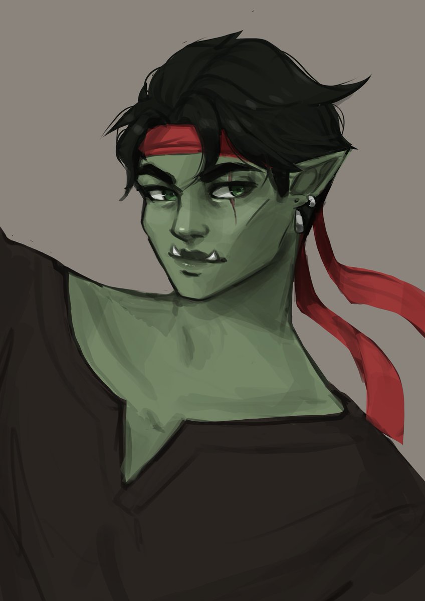 coupla dnd portraits