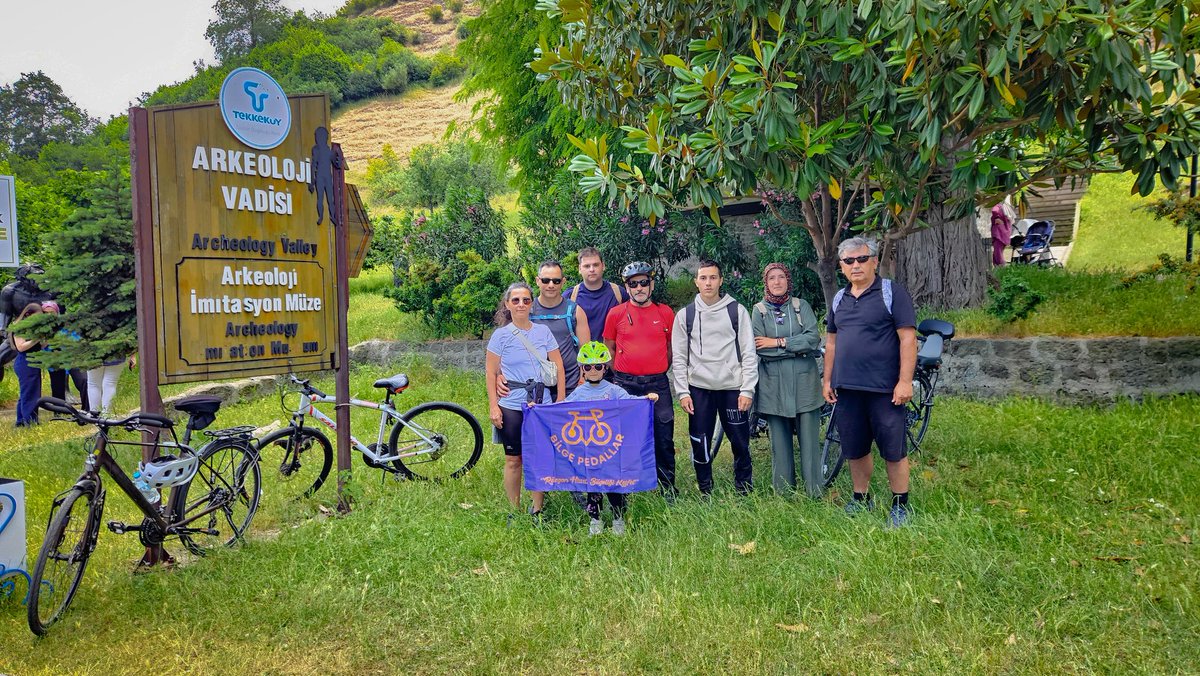 "İnsanlığın doğduğu yer" olarak nitelendirilen Tekkeköy İlçesi'ne bisiklet turu düzenledik..