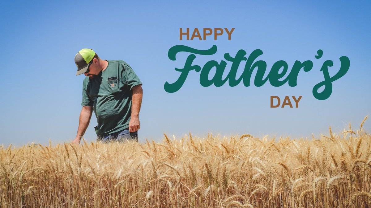 Happy Father’s Day to all the incredible dads out there! Especially the ones who plant, grow, and harvest South Dakota’s wheat! #SDWheat