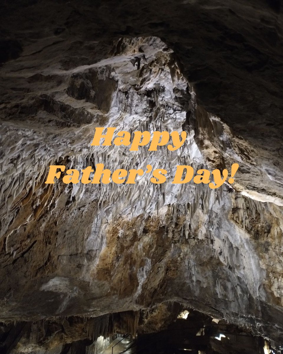 Happy Father’s Day from Crystal Cave!

Crystal Cave is a great place to take your dad for Father’s Day.

Crystal Cave’s hours on Father’s Day are from 9 am to 7pm.