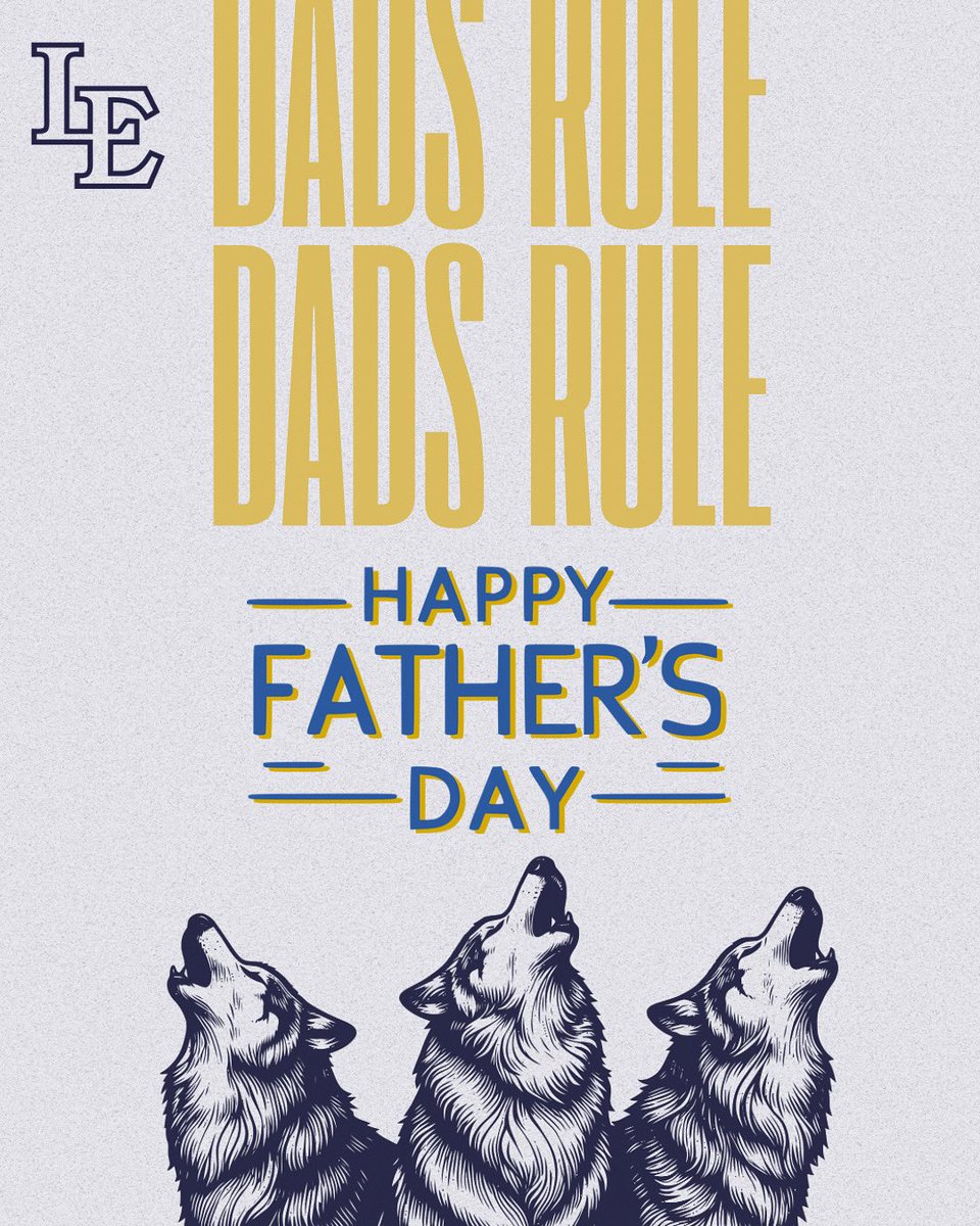 Fathers make champions—on the field and in life. Happy Father’s Day to all the Lobo dads! 🏆🐺 #LeadingByExample #PaidInFull #NoWayOut #ProtectThePack #LittleElm