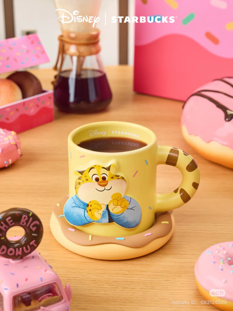 中国のスタバとズートピアとのコラボが可愛すぎる🦊☕️ #ズートピア