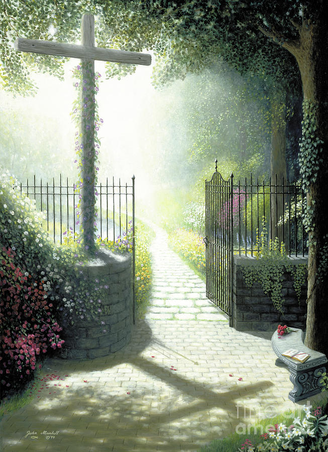 For there is no difference between Jew and Gentile—the same Lord is Lord of all and richly blesses all who call on him, for, “Everyone who calls on the name of the Lord will be saved.”
📖 Romans 10:12-13

🎨 The Open Gate by John M. Marshall