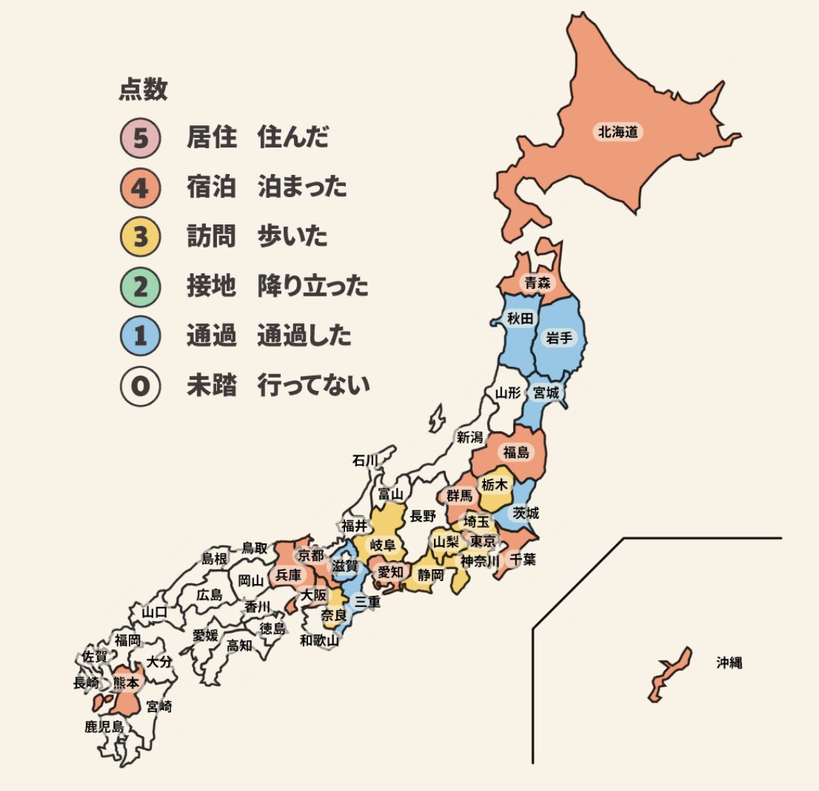 今日高校の友達と雑談してたらいきなり「流石に行ったことない所行きたい」ってなったのでその場で旅行の予定立てました😌
近々下の画像で行ったことない所行きます🏄‍♂️