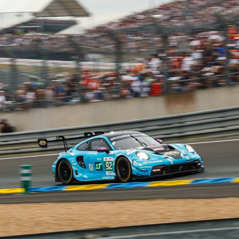 TheWorldofGT3's tweet image. Ryan Hardwick/Riccardo Pera/Richard Lietz, 24 Hours of Le Mans Race winners!

Manthey wins second consecutive Le Mans in LMGT3!

📸: Porsche
#LeMans24