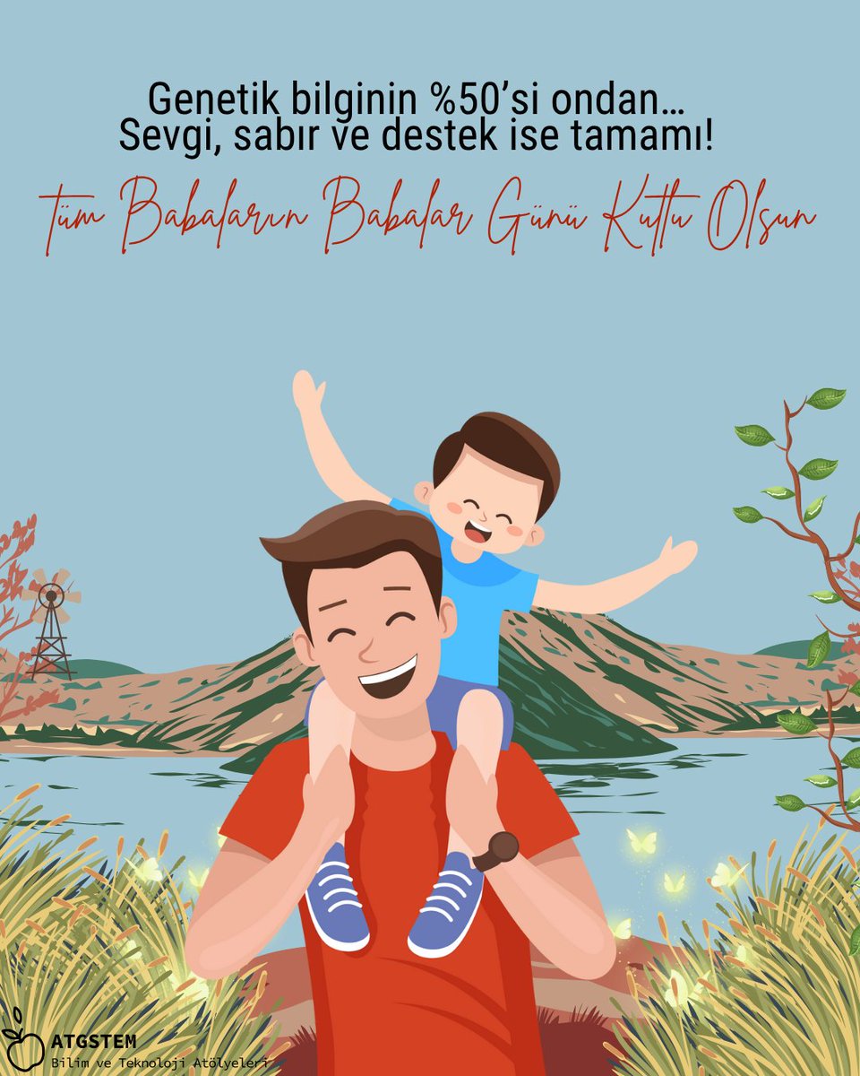 Tüm babaların babalar gününü en içten dileklerimizle kutlarız.